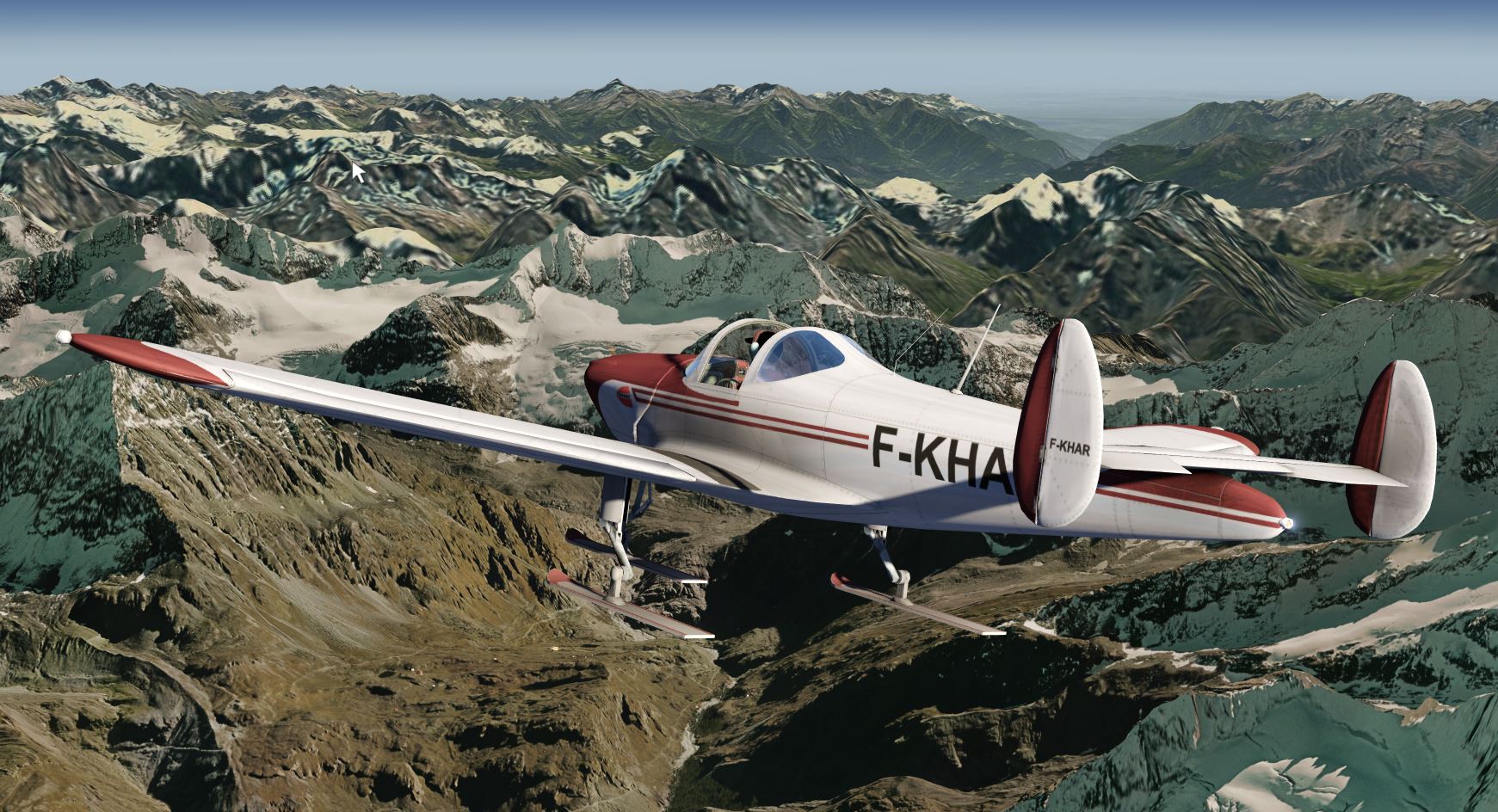 Ercoupe on skis.JPG